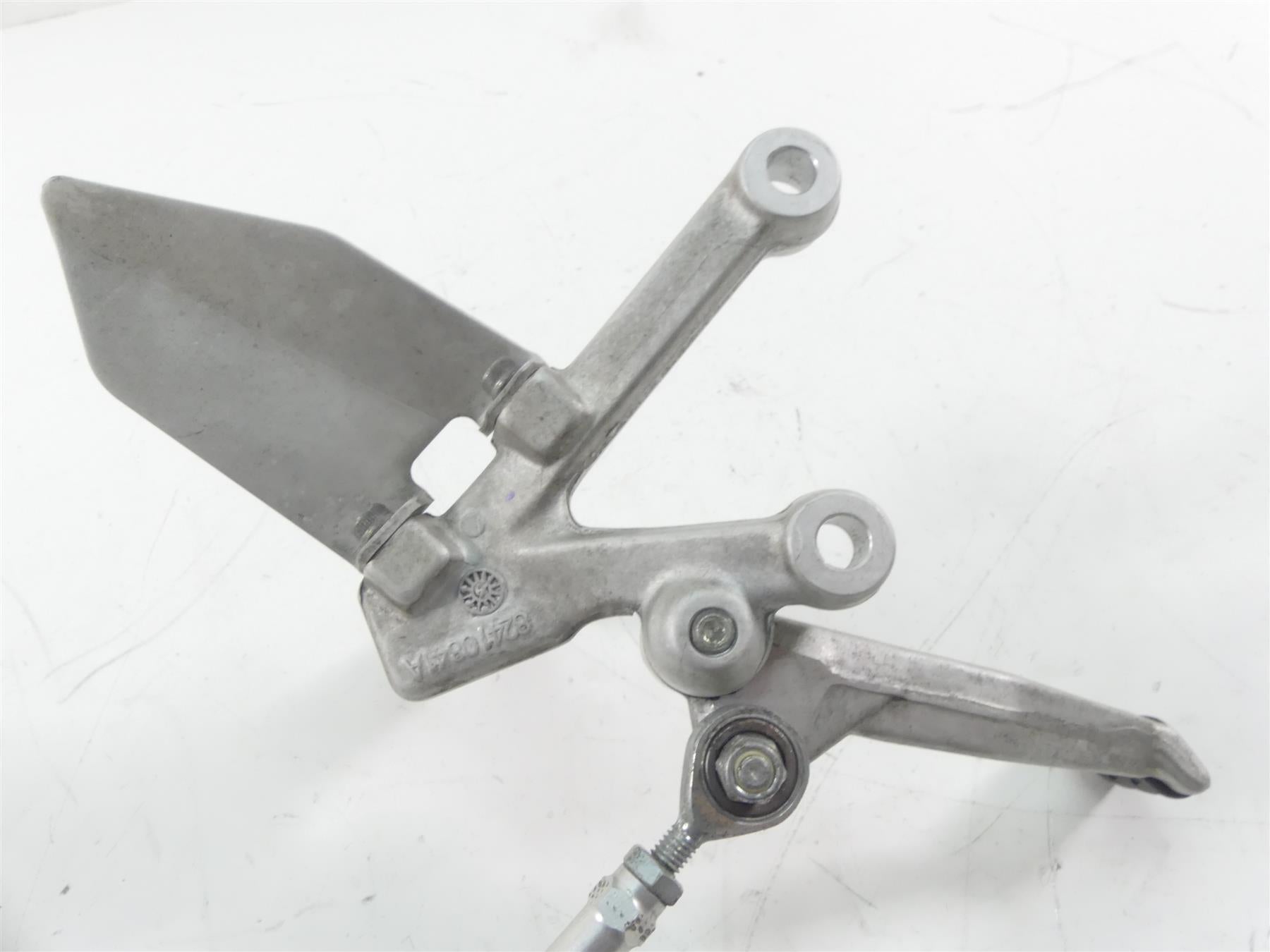2006 Ducati 999 Biposto Left Front Footpeg & Shifter Parts 82410841A 45620331A {{ shop.shopifyCountryName }} - Mototech271