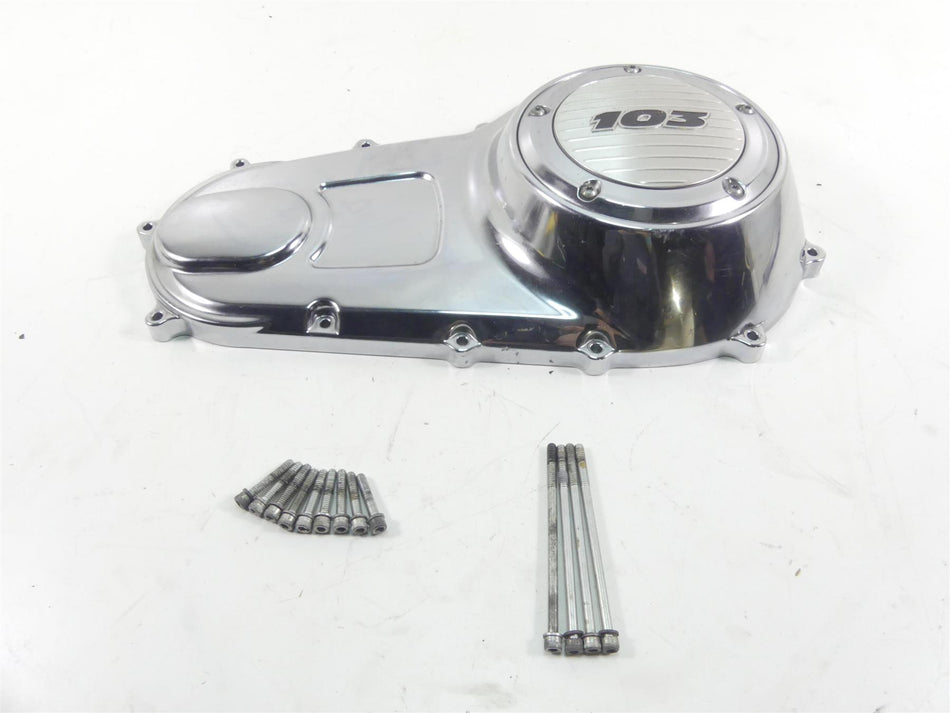 2013 Harley Touring FLTRX Road Glide Outer Primary Drive Clutch Cover 60685-07 {{ shop.shopifyCountryName }} - Mototech271