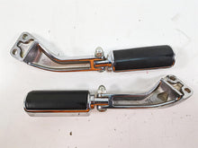 Load image into Gallery viewer, 2009 Harley Dyna FXDFSE CVO Fat Bob Rear Passenger Footpeg Set 49250-06 49251-06
