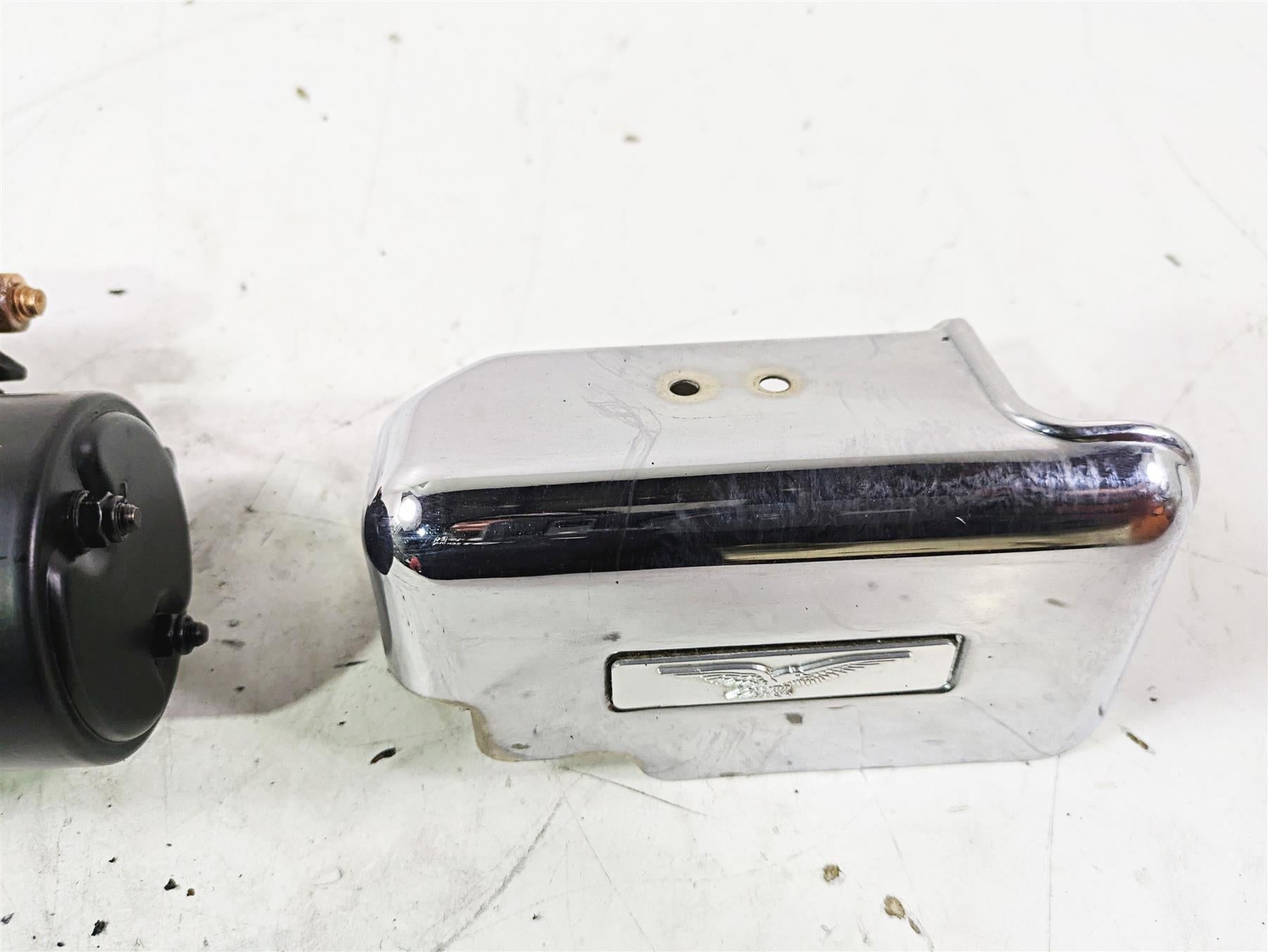 1998 Moto Guzzi California 1100 EV Engine Starter Motor & Cover GU30730711 {{ shop.shopifyCountryName }} - Mototech271