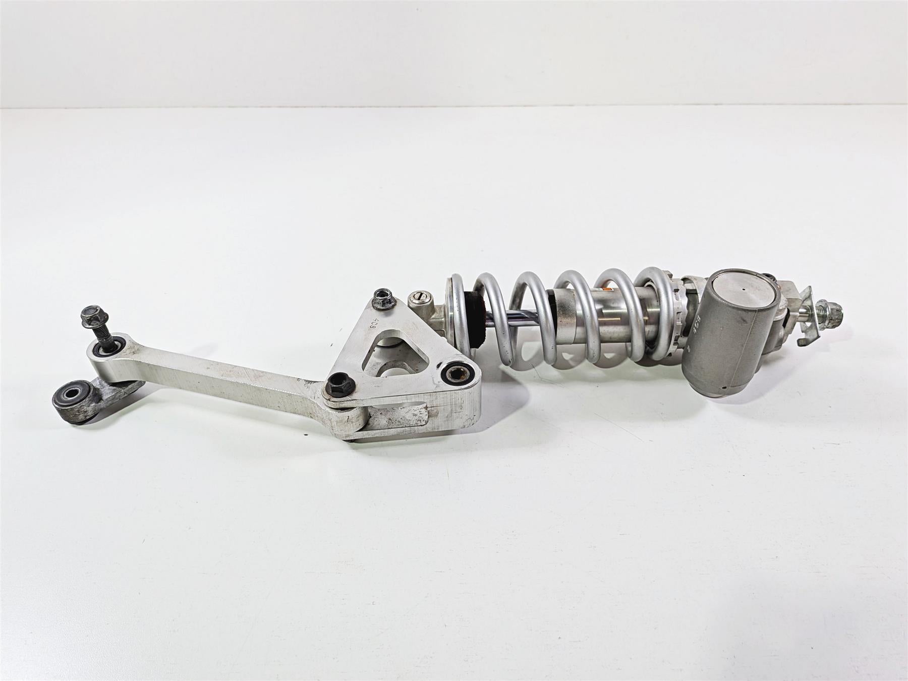 2008 Yamaha YZF R1 RN19 Rear Shock Damper & Linkage Silver 4C8-22210 {{ shop.shopifyCountryName }} - Mototech271