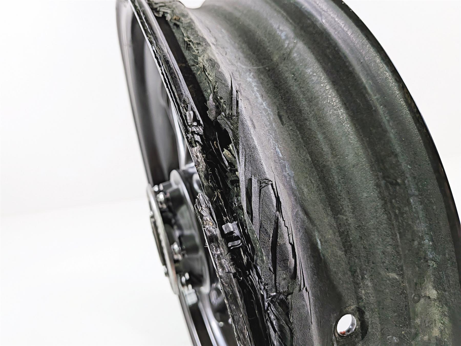 2022 BMW S1000RR K67 Carbon Fiber Front Wheel Rim 17x3.5 - Damaged 36317108158-Mototech271