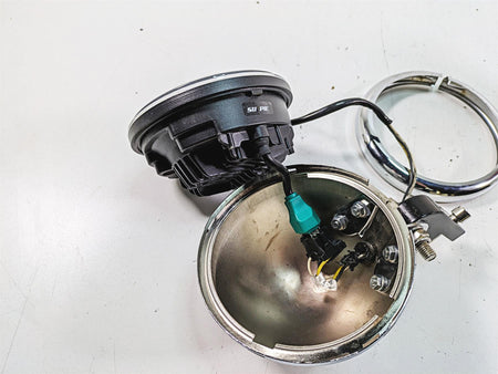 2015 Harley FXDL Dyna Low Rider Head Light Bucket + SunPie Led Lamp 69774-07A {{ shop.shopifyCountryName }} - Mototech271