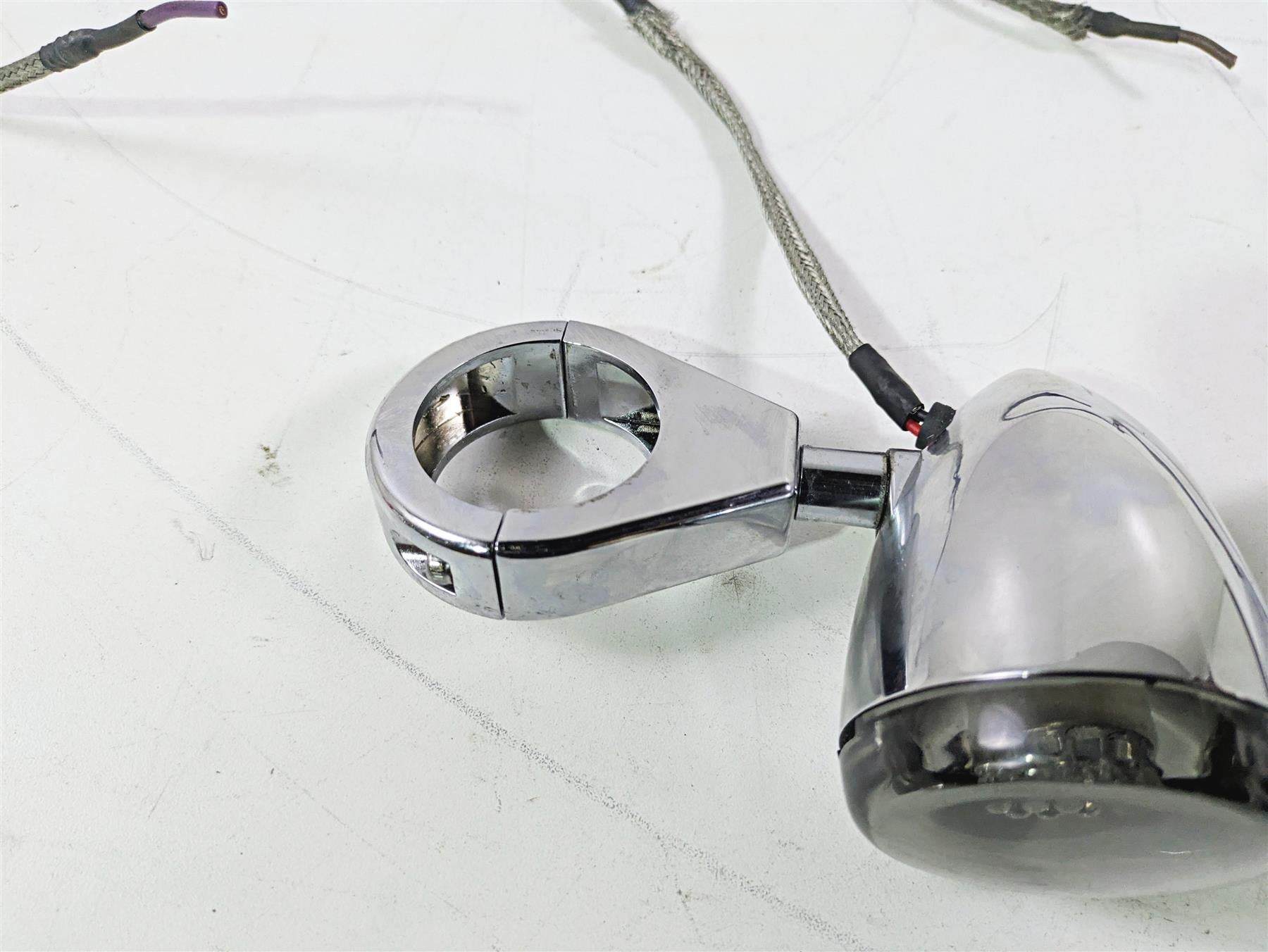 2002 Big Dog Pitbull Front Blinker Turn Signal Set Led BDM130-00794 {{ shop.shopifyCountryName }} - Mototech271