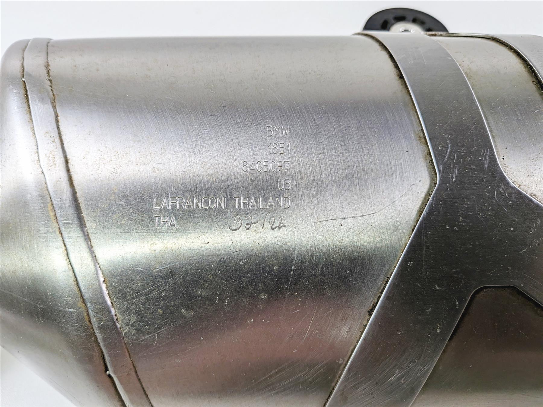 2023 BMW F850GS K81 Oem Lafranconi Exhaust Pipe Muffler Silencer 18518405097 {{ shop.shopifyCountryName }} - Mototech271