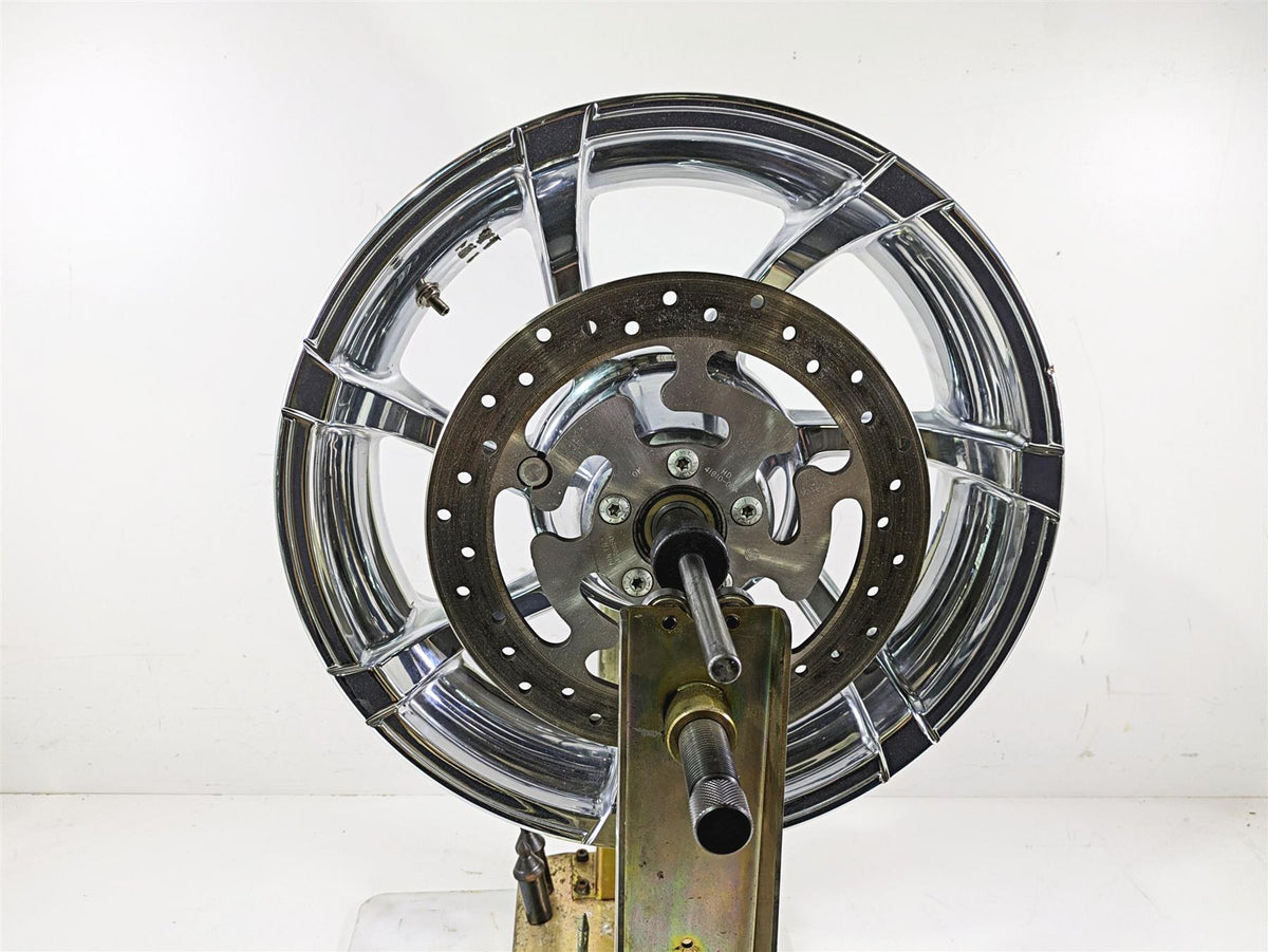2011 Harley Touring CVO E-Glide Front Rear Agitator Chrome Wheel Set 47957-10 {{ shop.shopifyCountryName }} - Mototech271