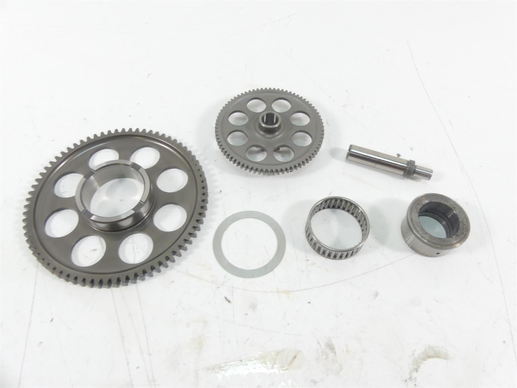 2015 Ducati Diavel Carbon Red Engine Starter Motor Gears Set 173Z0021A {{ shop.shopifyCountryName }} - Mototech271