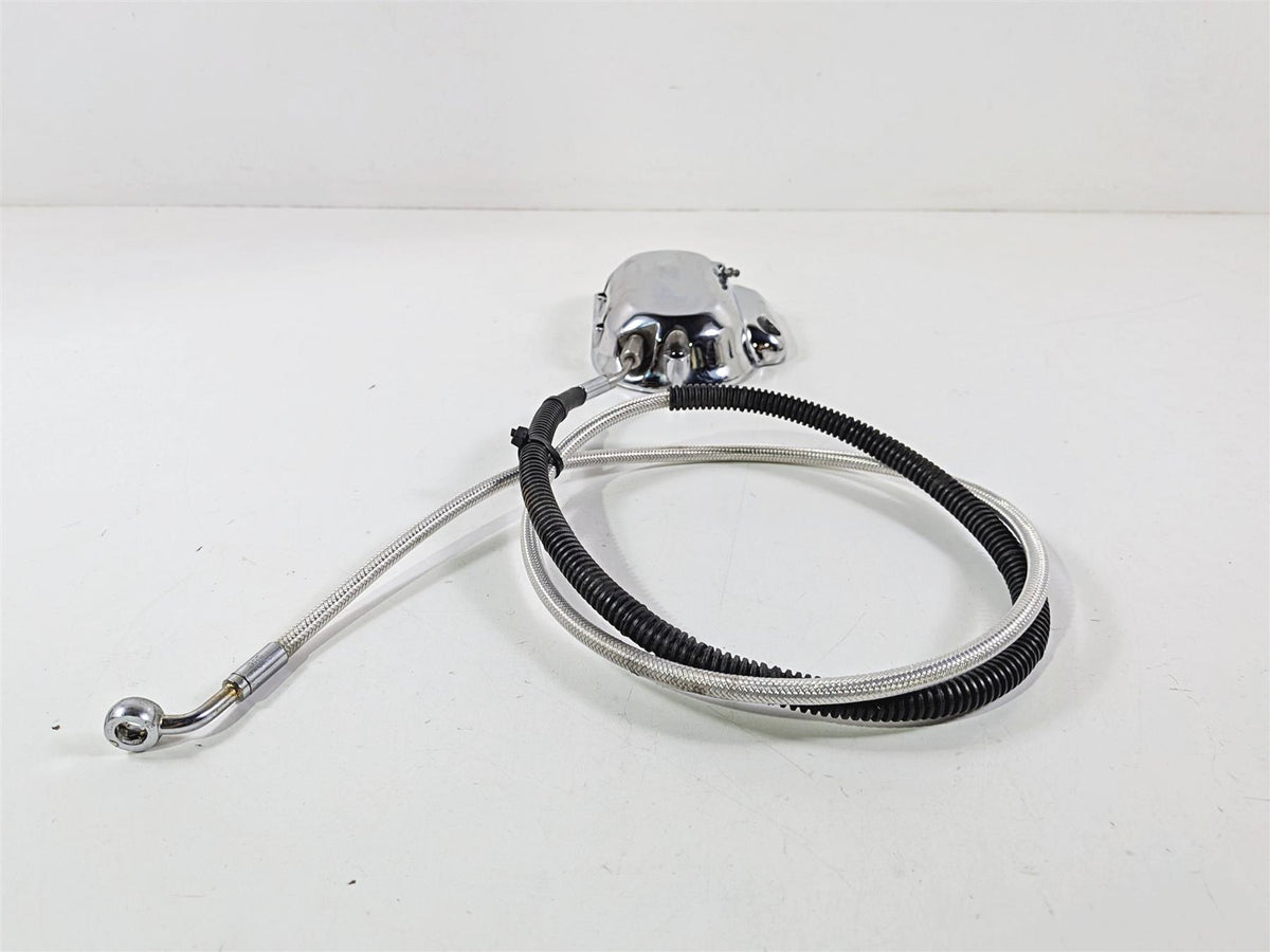 2008 Harley FXDSE CVO Dyna Transmission Chrome Clutch Release Cover 37137-07A-Mototech271