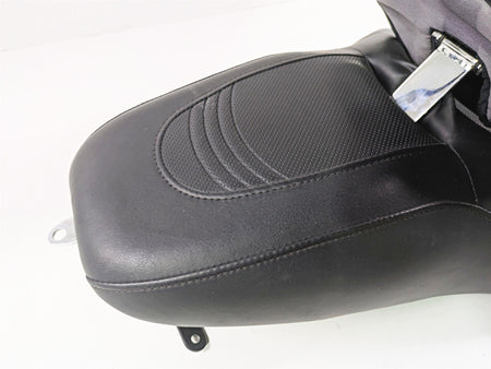 2009 Harley Touring FLHX Street Glide Dual Rider Seat Saddle + Backrest 52320-09 {{ shop.shopifyCountryName }} - Mototech271
