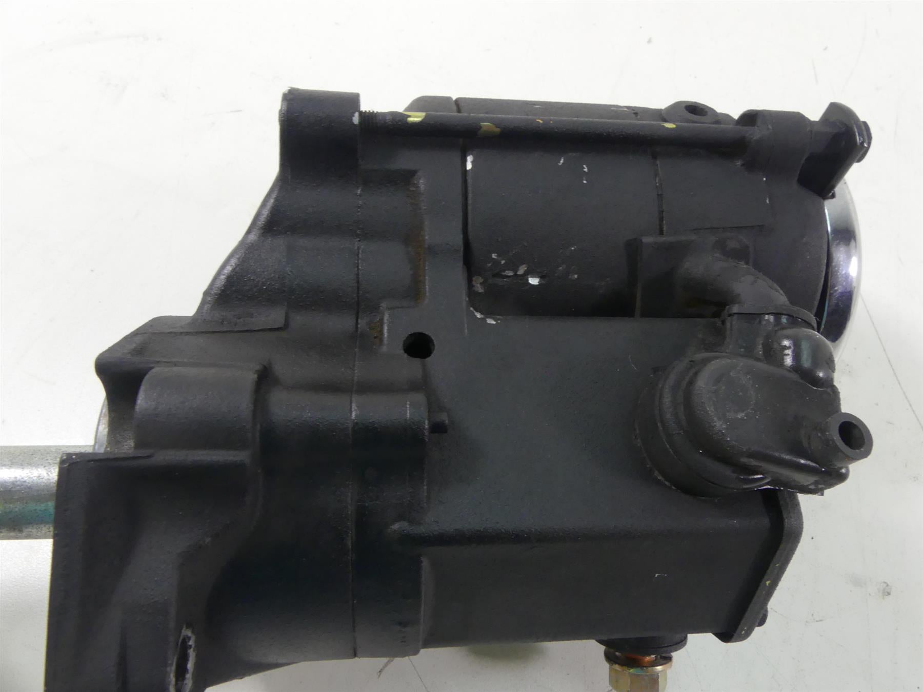 2004 Harley Softail FLSTFI Fat Boy Engine Starter Motor + Chrome Cover 31612-09 {{ shop.shopifyCountryName }} - Mototech271