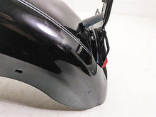 Load image into Gallery viewer, 2007 Harley Sportster XL1200 C Rear Fender Vivid Black Silver Stripe 59847-10 | Mototech271
