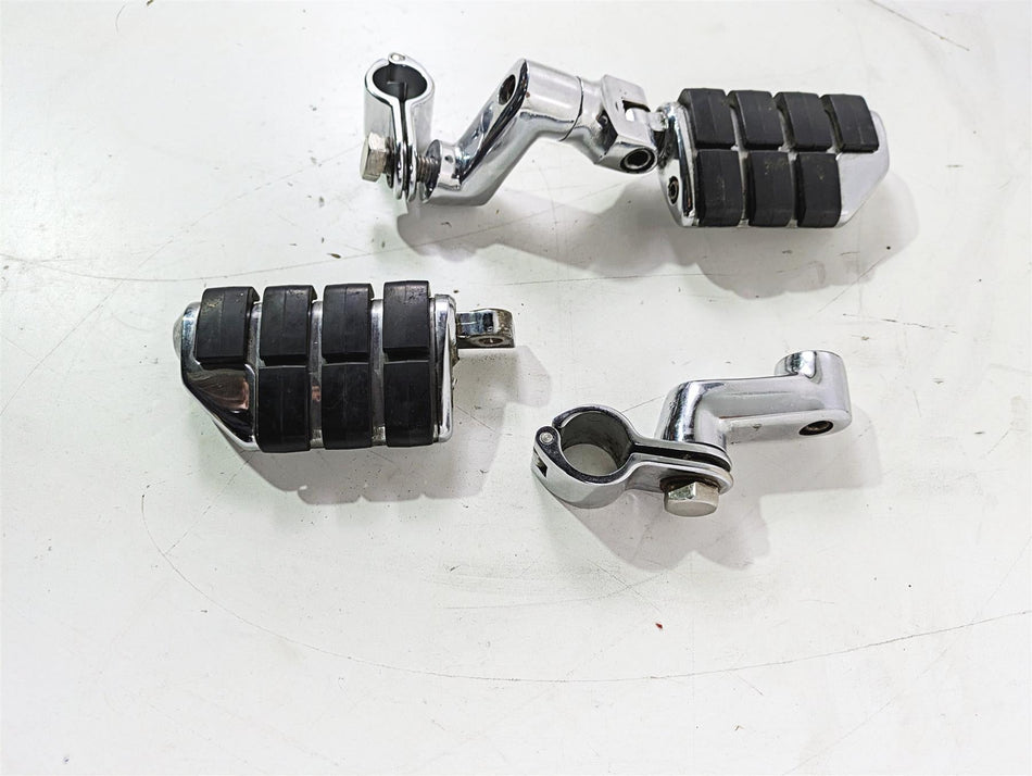 2004 Yamaha XVZ1300 Royal Star Chrome Highway Foot Peg Rest Set FOR PARTS {{ shop.shopifyCountryName }} - Mototech271