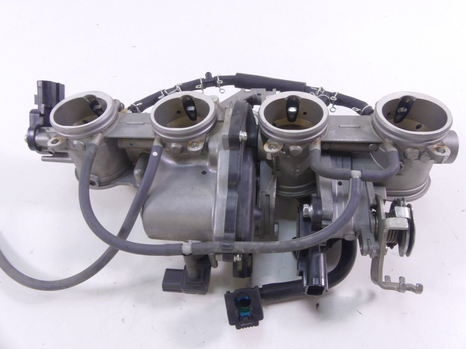 2015 Yamaha YZF-R1M Mikuni Throttle Body Bodies Fuel Injectors 2CR-13750-00-00
