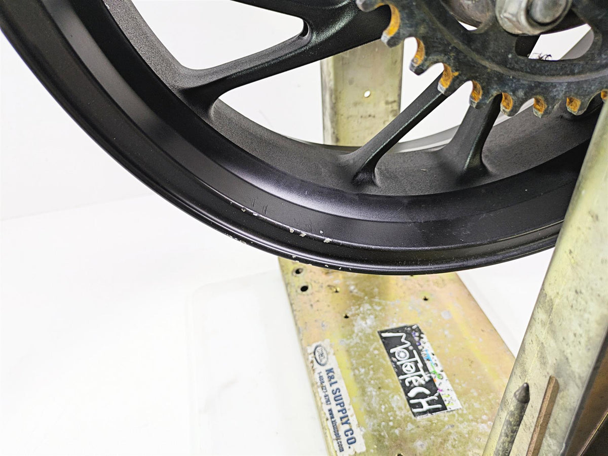2016 Honda CBR650 F Straight 17x5.5 Rear Wheel Rim 42650-MJE-D11ZA {{ shop.shopifyCountryName }} - Mototech271