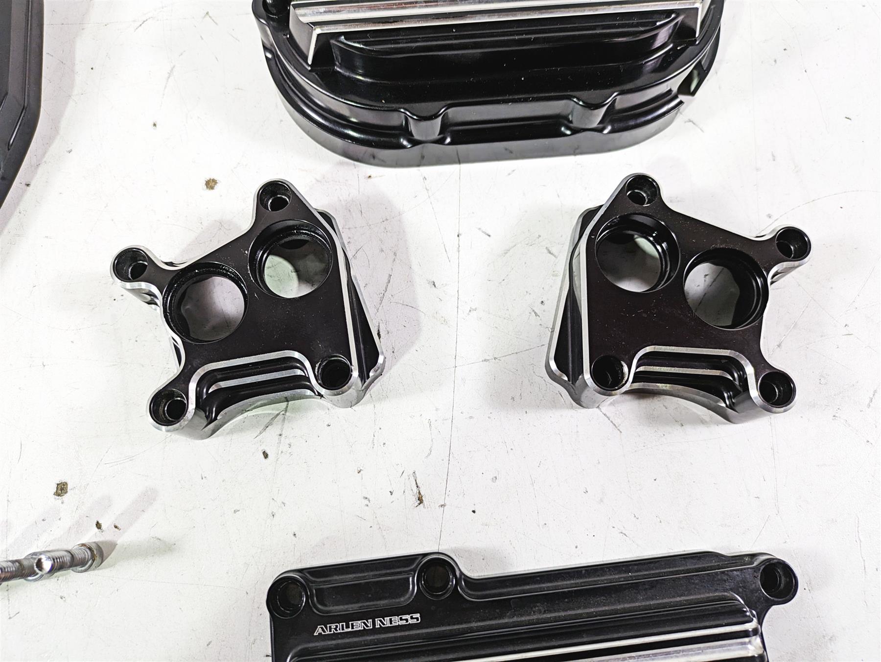 2015 Harley Touring FLHXS Street Glide Arlen Ness Engine Tranny Cover Set 03-963 {{ shop.shopifyCountryName }} - Mototech271