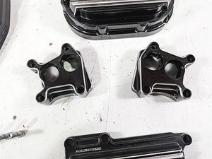 2015 Harley Touring FLHXS Street Glide Arlen Ness Engine Tranny Cover Set 03-963