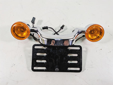2012 Harley FLD Dyna Switchback Rear Blinker Turn Signal License Bar 68629-05 {{ shop.shopifyCountryName }} - Mototech271