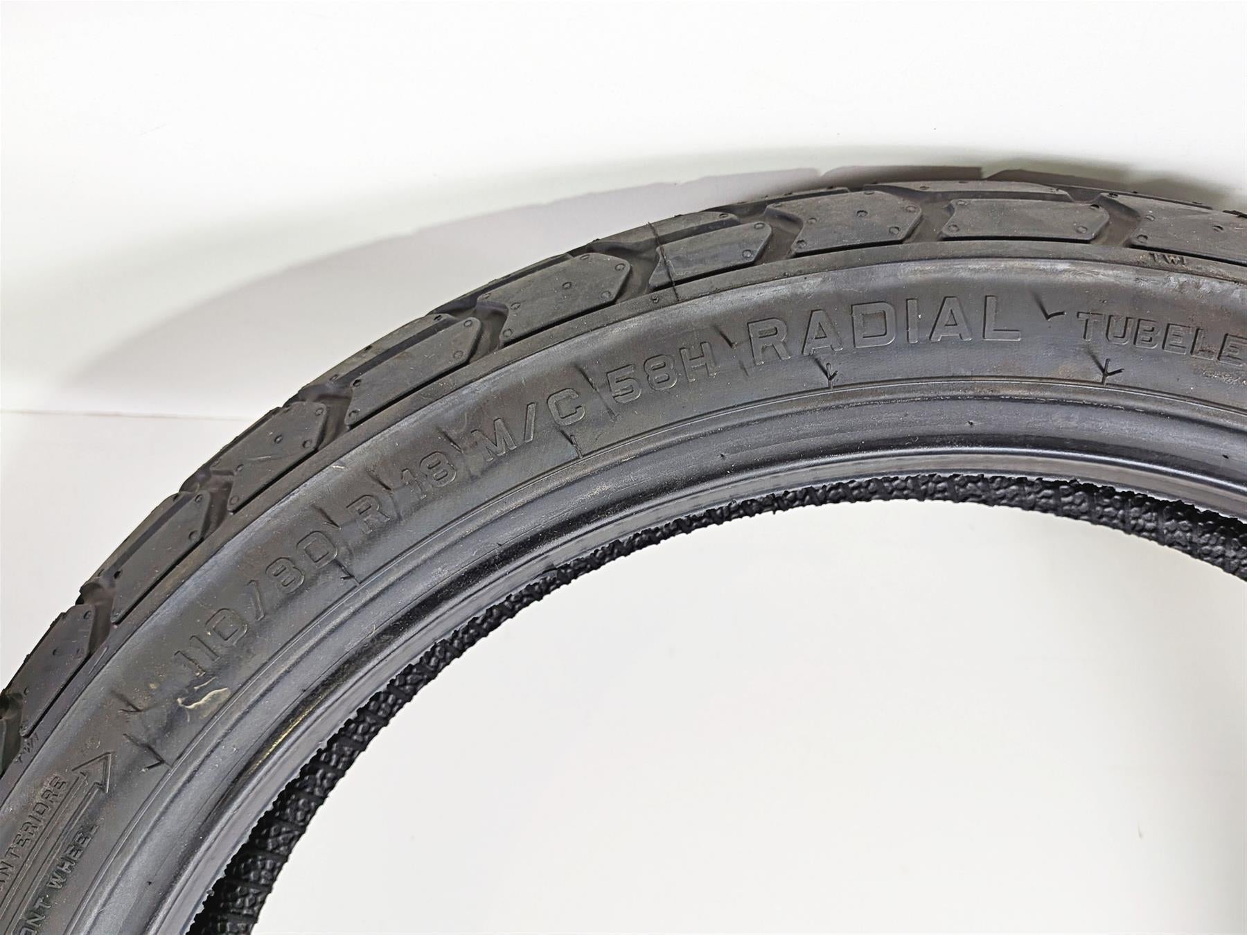 Used Front Rear Motorcycle Tire Set Pirelli Mt60 Rs 2504100-Mototech271