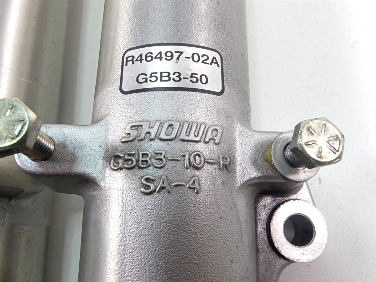 2003 Harley Touring FLHTCI E-Glide 100TH Front Fork Leg Set 41mm 46495-02A {{ shop.shopifyCountryName }} - Mototech271