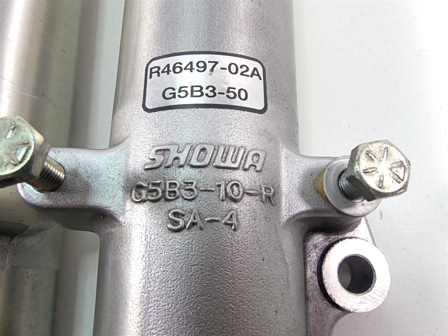 2003 Harley Touring FLHTCI E-Glide 100TH Front Fork Leg Set 41mm 46495-02A {{ shop.shopifyCountryName }} - Mototech271