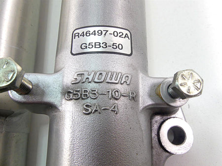 2003 Harley Touring FLHTCI E-Glide 100TH Front Fork Leg Set 41mm 46495-02A {{ shop.shopifyCountryName }} - Mototech271