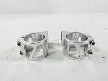 Load image into Gallery viewer, 2003 Kawasaki ZX9R Ninja Tarazon 46mm Clip On Handle Bar Clamp Set for 22mm Bar
