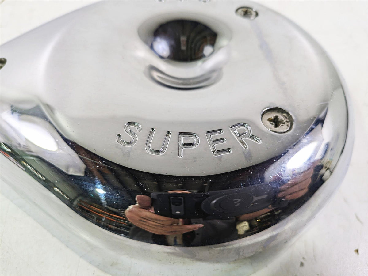 2005 Harley Touring FLHRI Road King S&S 378 Chrome Outer Air Box Cover 5128071 {{ shop.shopifyCountryName }} - Mototech271