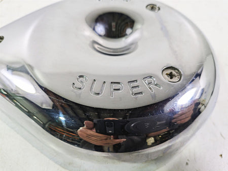 2005 Harley Touring FLHRI Road King S&S 378 Chrome Outer Air Box Cover 5128071 {{ shop.shopifyCountryName }} - Mototech271