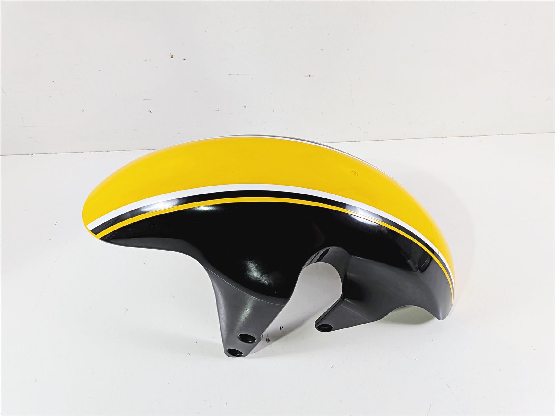 2014 Suzuki M109R VZR1800 Boulevard Front Fender Yellow Black 53110-48G60 {{ shop.shopifyCountryName }} - Mototech271