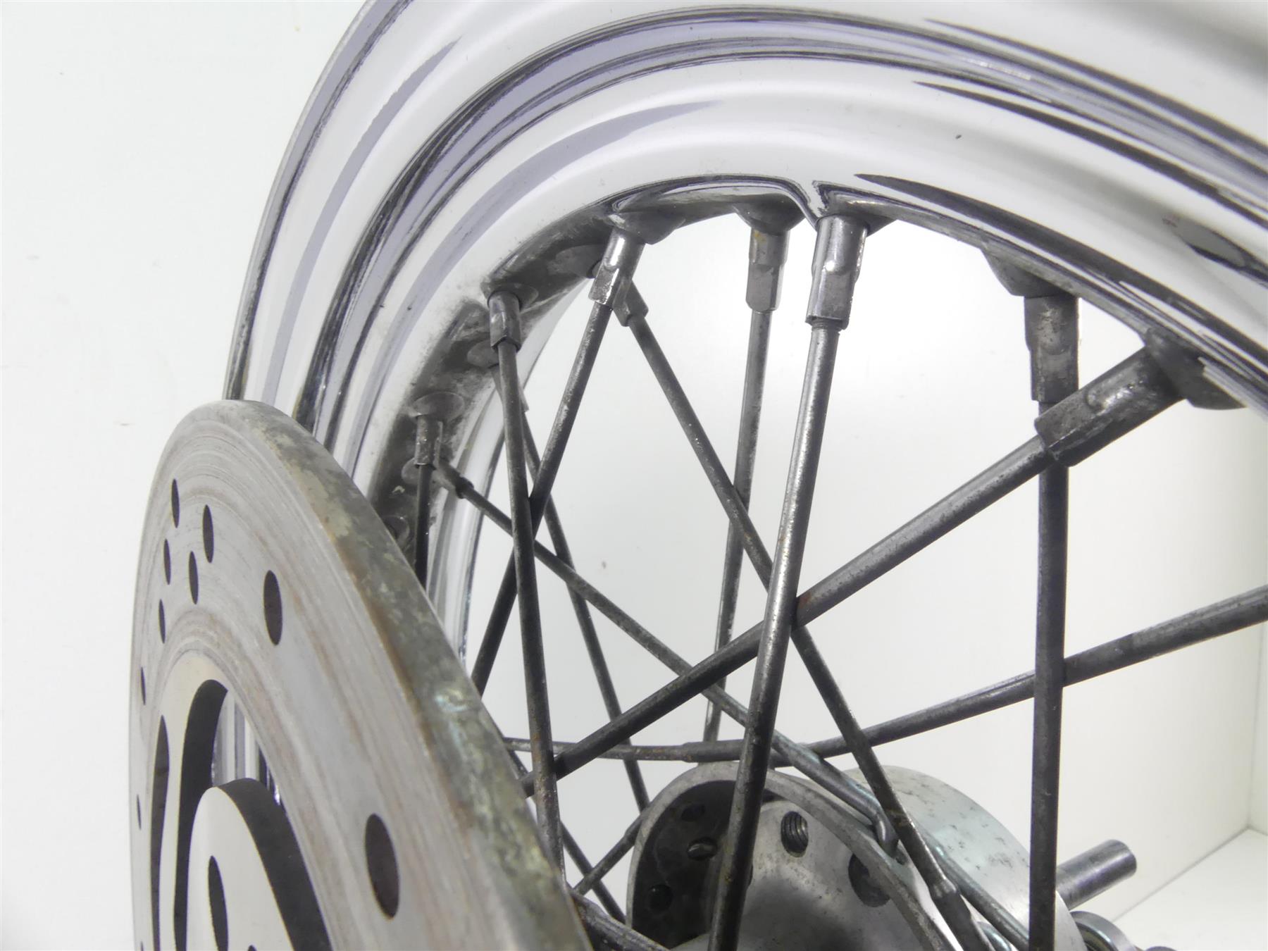 2005 Harley Touring FLHRSI Road King Rear 16x3 Spoke Wheel Rim - Read 44606-05 {{ shop.shopifyCountryName }} - Mototech271