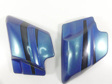 Load image into Gallery viewer, 2014 Harley Touring FLHTK Electra Glide Side Cover Set Daytona Blue 66250-09
