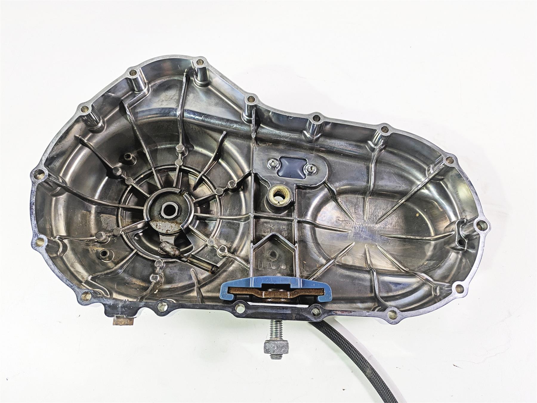 2007 Harley Sportster XL1200 C Primary Drive Clutch Cover & Cable 34951-04 {{ shop.shopifyCountryName }} - Mototech271
