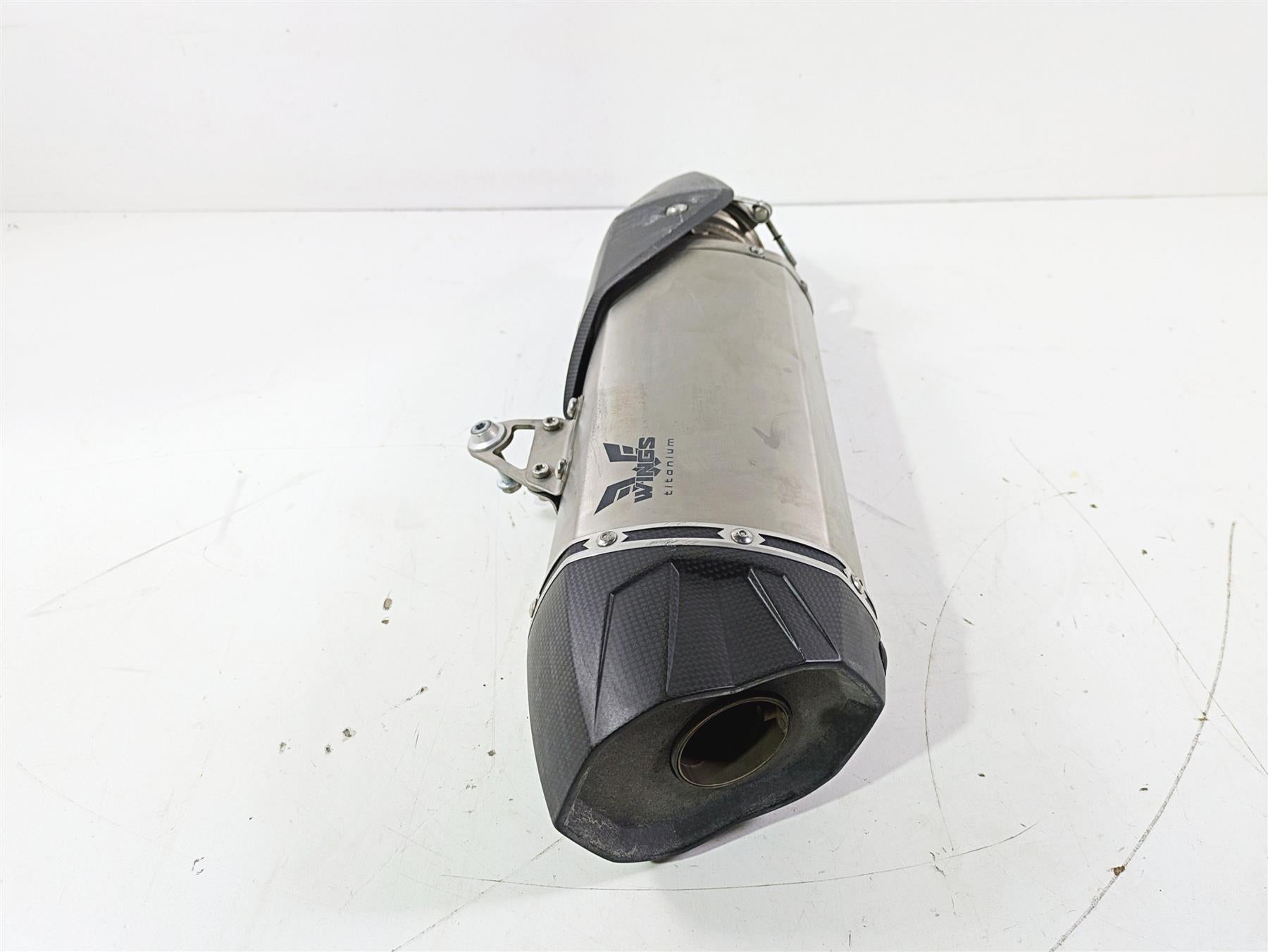 2022 KTM 1290 Super Adventure S Wings Titanium Exhaust Pipe Muffler Slip On 0211 {{ shop.shopifyCountryName }} - Mototech271
