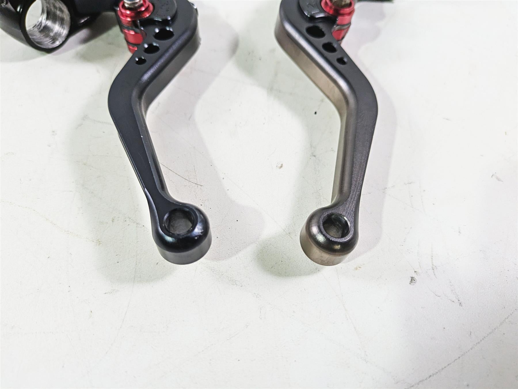 2008 Suzuki GSXR600 Clutch Perch & Both Aftermarket Adjustable Short Levers {{ shop.shopifyCountryName }} - Mototech271