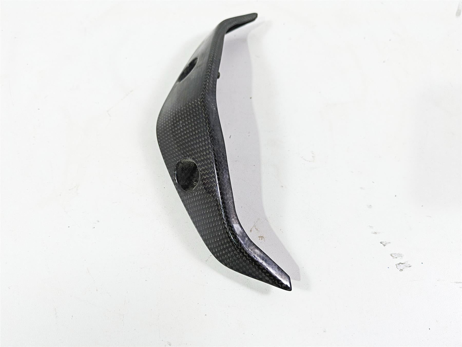 2009 Ducati Multistrada 1100 S Rear Above Exhaust Carbon Fiber Cover PM19958 {{ shop.shopifyCountryName }} - Mototech271