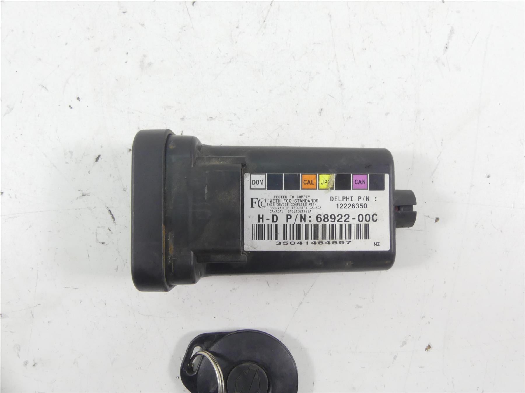 2005 Harley Touring CVO FLHTCSE Electra Glide Tssm Module Fob Key 68922-00 {{ shop.shopifyCountryName }} - Mototech271