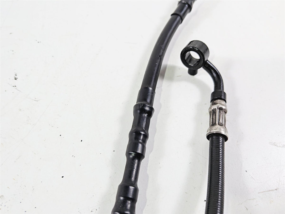 2015 Harley Touring FLTRUSE CVO Road Glide Rear Abs Brake Line Set 41801102-Mototech271