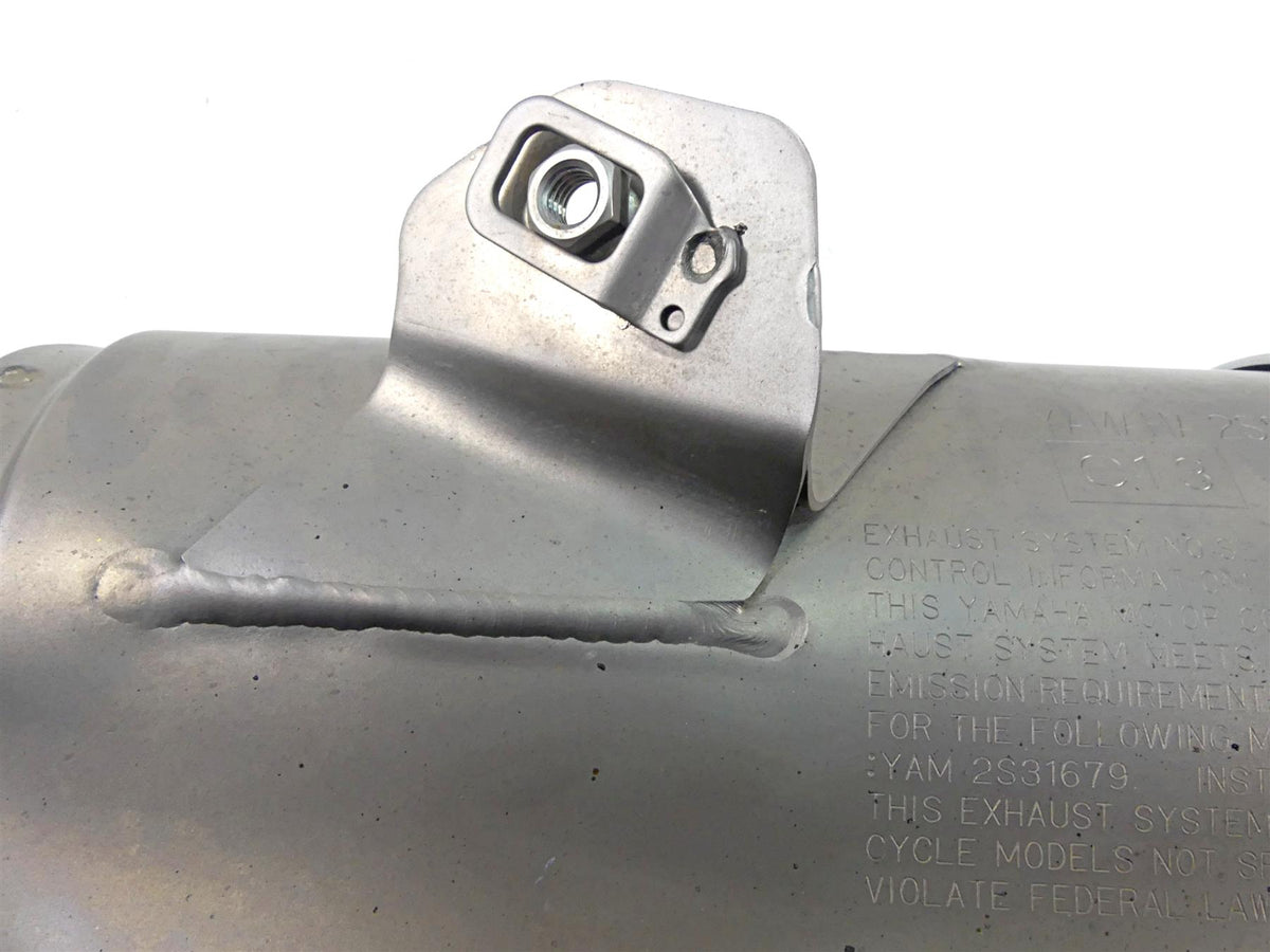 2012 Yamaha VMX17 VMAX 1700 Right Stock Exhaust Pipe Muffler 2S3-14720-00-00 {{ shop.shopifyCountryName }} - Mototech271