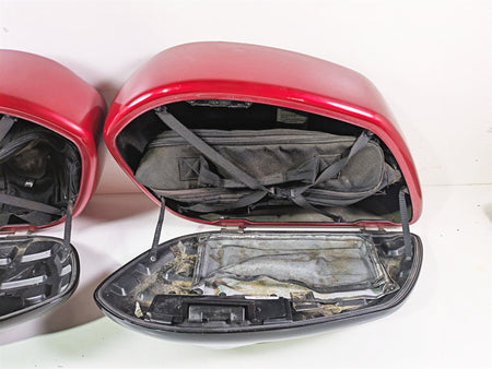 2008 Kawasaki VN1600 Vulcan Nomad Saddlebag Saddle Bag Set 14041-1130-17K {{ shop.shopifyCountryName }} - Mototech271