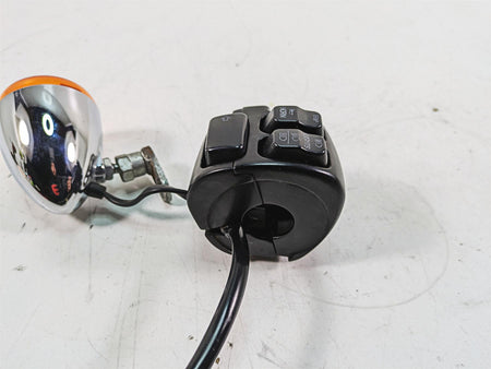 2015 Harley FXDL Dyna Low Rider Left Hand Control Switch + Led Blinker 72943-12A {{ shop.shopifyCountryName }} - Mototech271