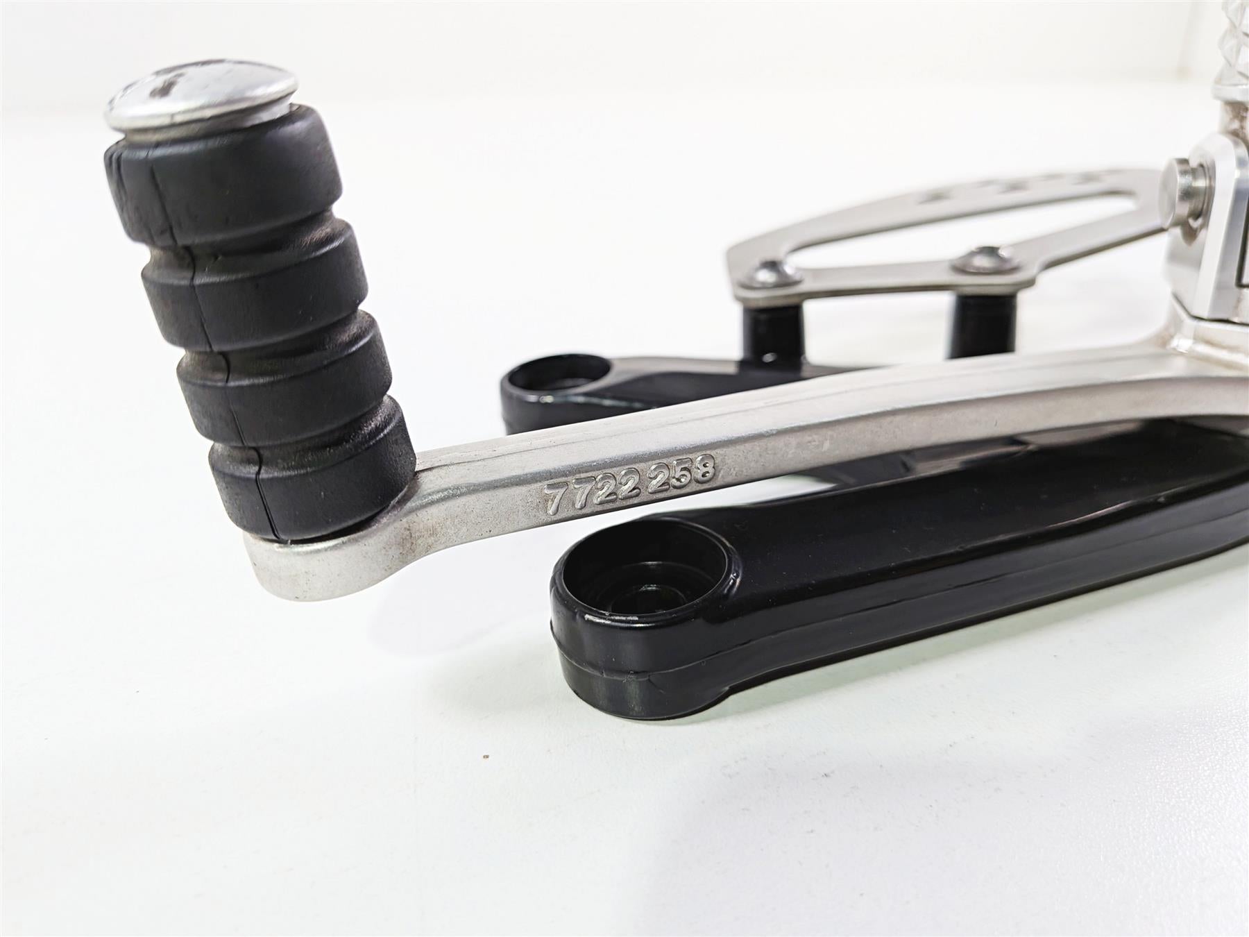 2014 BMW S1000RR K46 Left Front Foot Peg Set & Shifter Shift Lever 46717708573 {{ shop.shopifyCountryName }} - Mototech271