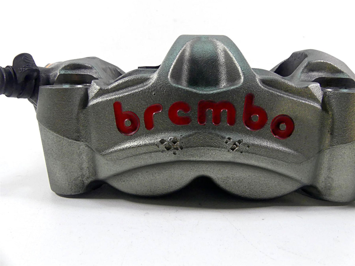 2012 Ducati Panigale 1199S Front Brembo Brake Caliper 100mm Set 61041371A 61041381A {{ shop.shopifyCountryName }} - Mototech271