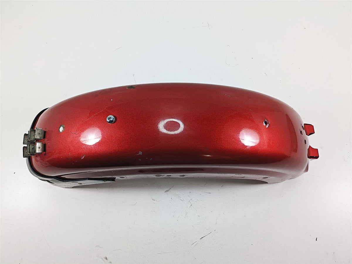 1986 Harley Sportster XLH 883 Straight Rear Fender Candy Red 59674-81C {{ shop.shopifyCountryName }} - Mototech271