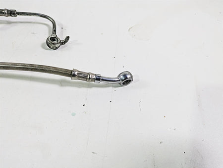 2011 Harley Touring FLHTCUSE CVO E-Glide Front Abs Brake Line Set 16" Bars {{ shop.shopifyCountryName }} - Mototech271