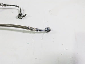 2011 Harley Touring FLHTCUSE CVO E-Glide Front Abs Brake Line Set 16" Bars | Mototech271