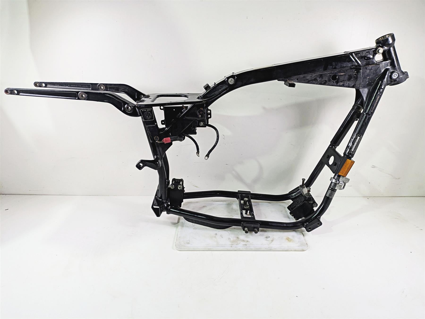 1999 Harley Dyna FXDL Low Rider Main Frame Chassis 32dgr Rake With Salvage Texas Title - Read 47427-99A