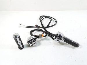 2006 Harley Softail FXSTSI Springer L+R Chrome Hand Control Switch Set  71682-06