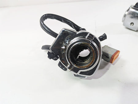 2001 Harley Touring FLHX Street Glide Chrome Control Switch Set 71685-06A {{ shop.shopifyCountryName }} - Mototech271