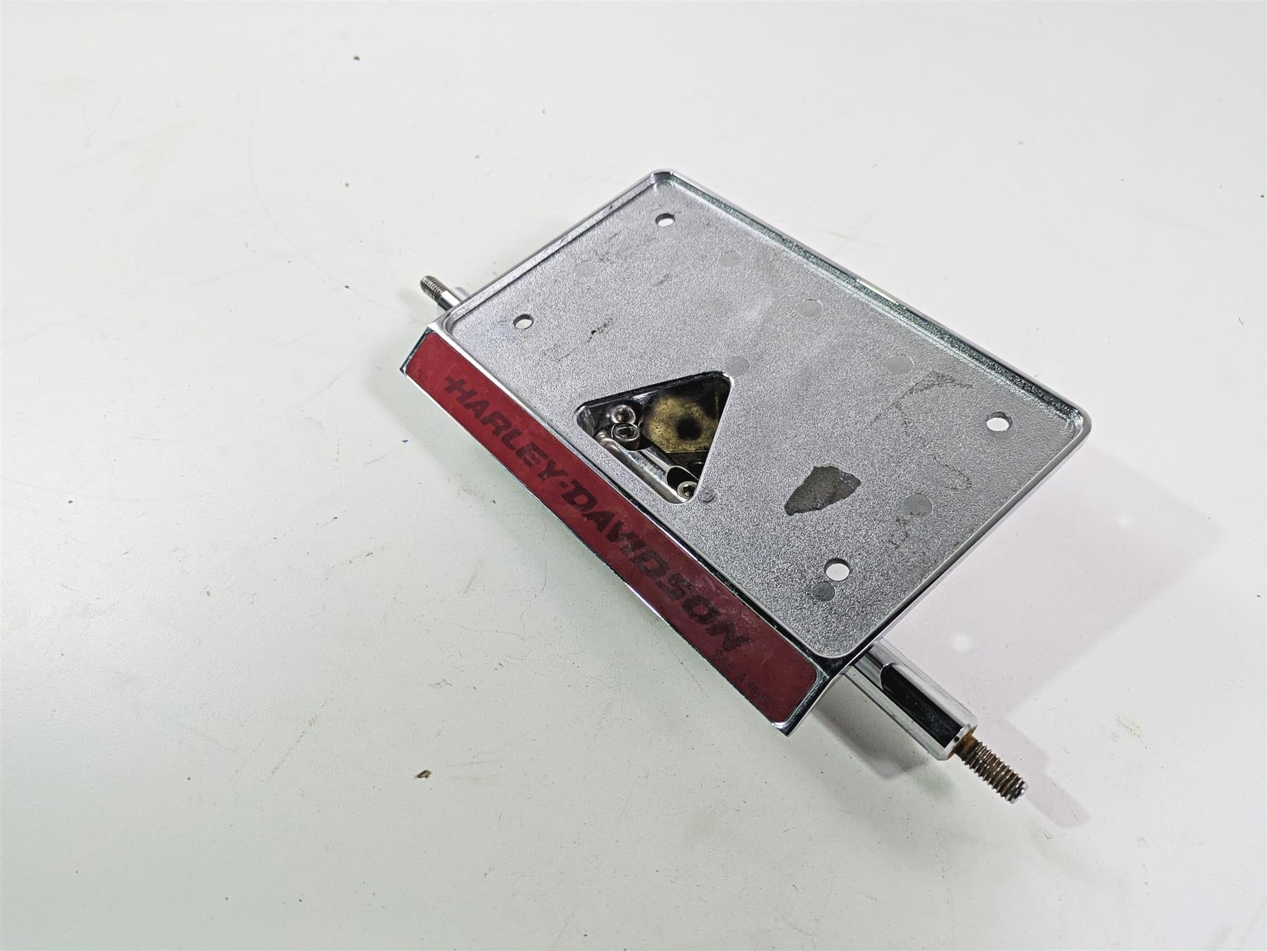 2009 Harley FXDC Dyna Super Glide Layback License Plate Mount 60215-06 {{ shop.shopifyCountryName }} - Mototech271