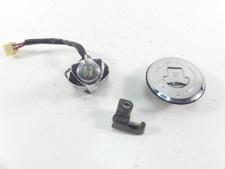 2003 Honda VTX1800 C Ignition Switch Key Lock Tank Cap Set 35010-MCH-010 {{ shop.shopifyCountryName }} - Mototech271